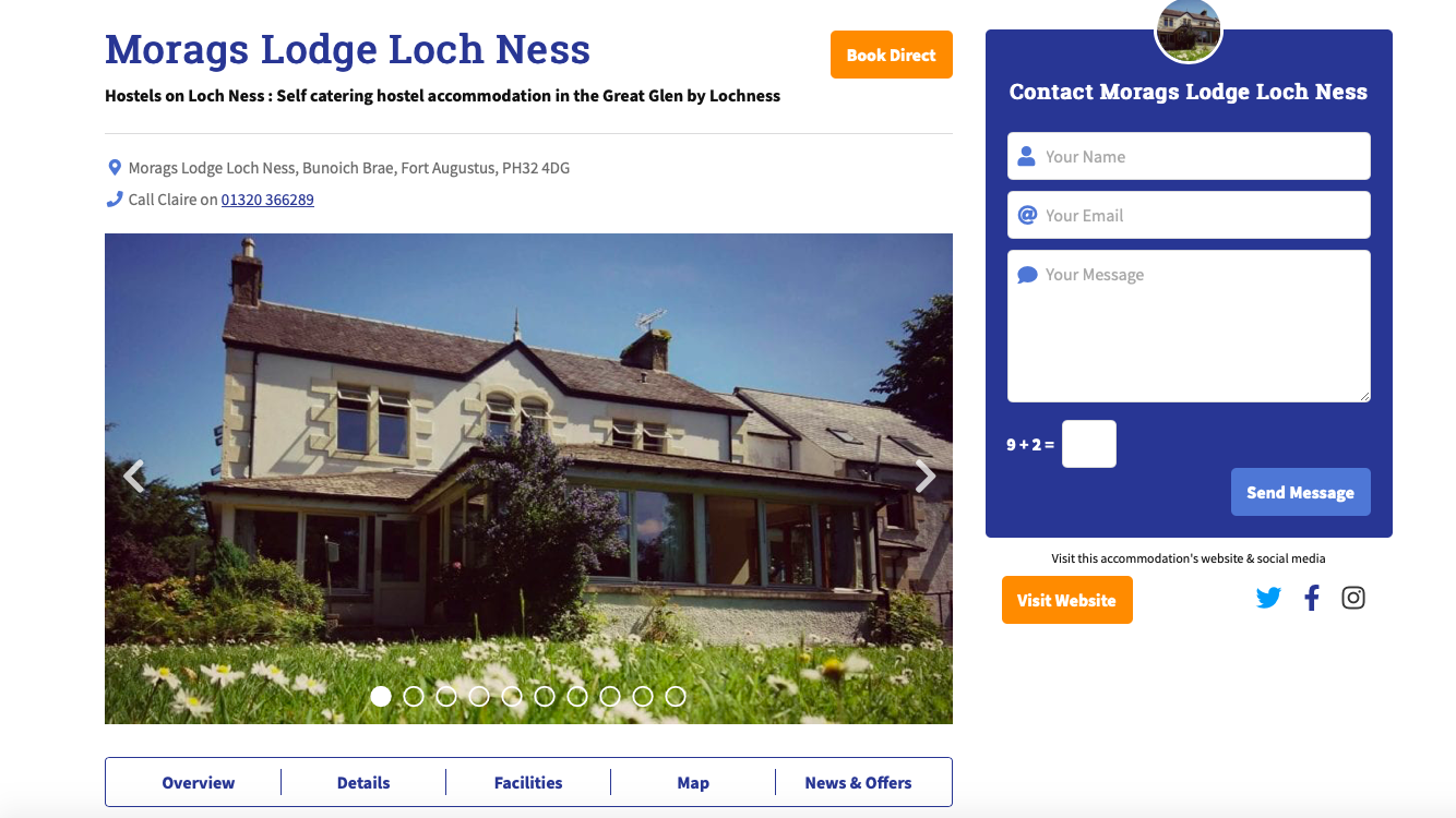 Morags Lodge Loch Ness
